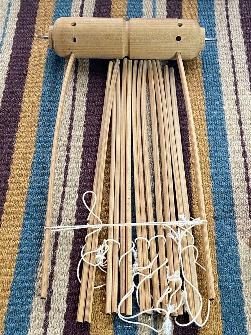 御光台　稲垣機料　織り道具　小枠付き