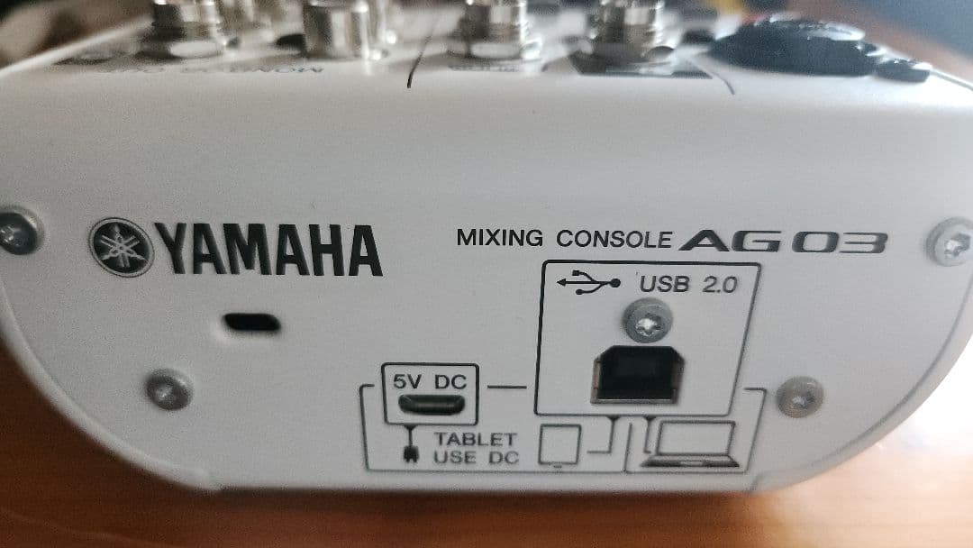 DTM・DAW AG03 YAMAHA