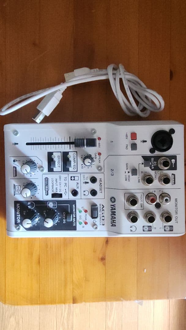 DTM・DAW AG03 YAMAHA