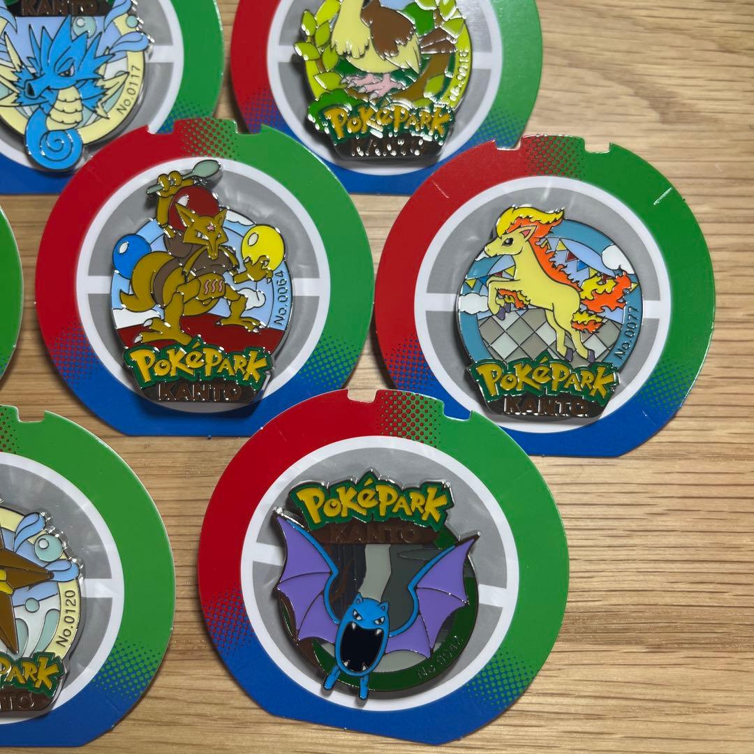 ポケパークカントー限定ピンズ まとめ売り7個セット - メルカリ