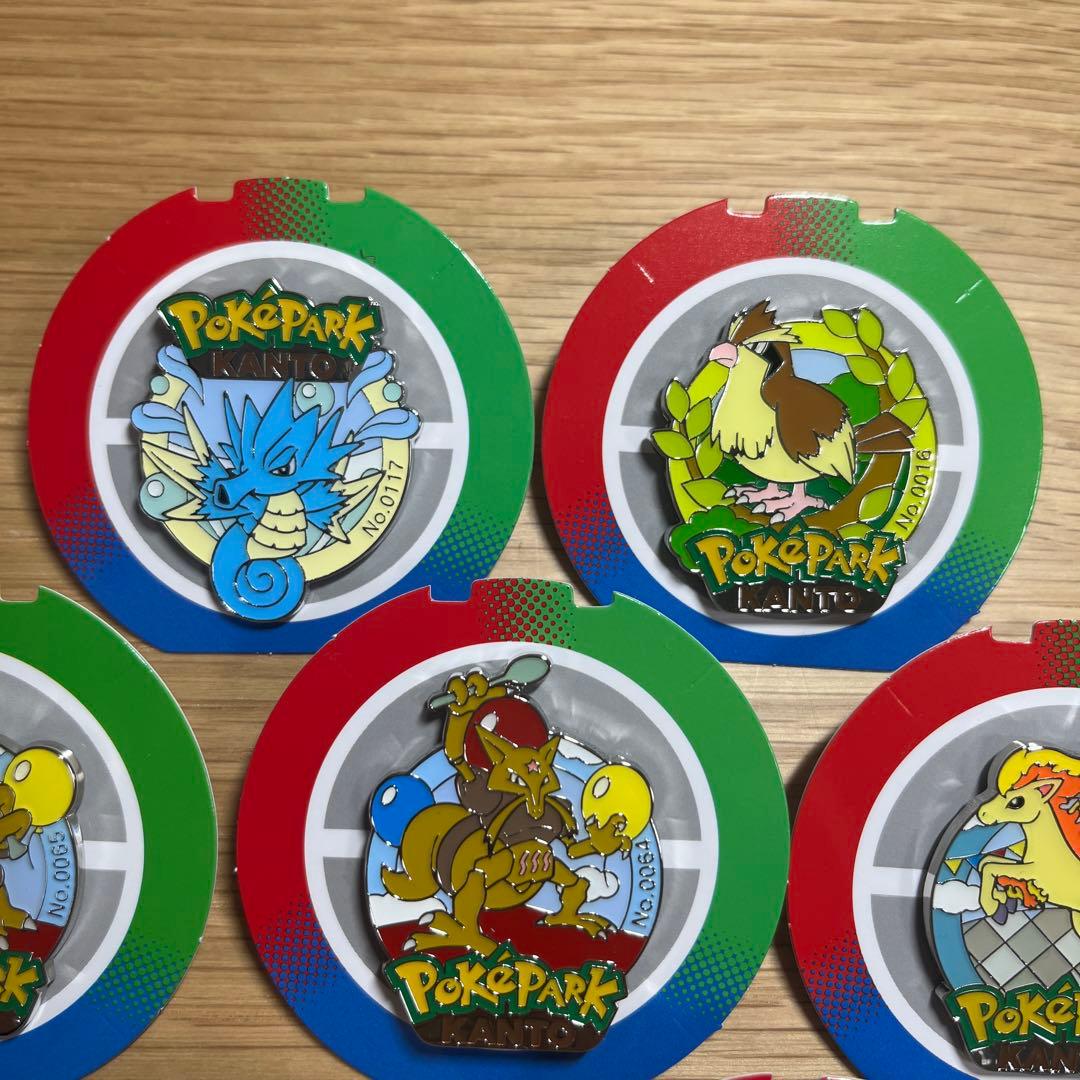 ポケパークカントー限定ピンズ まとめ売り7個セット - メルカリ
