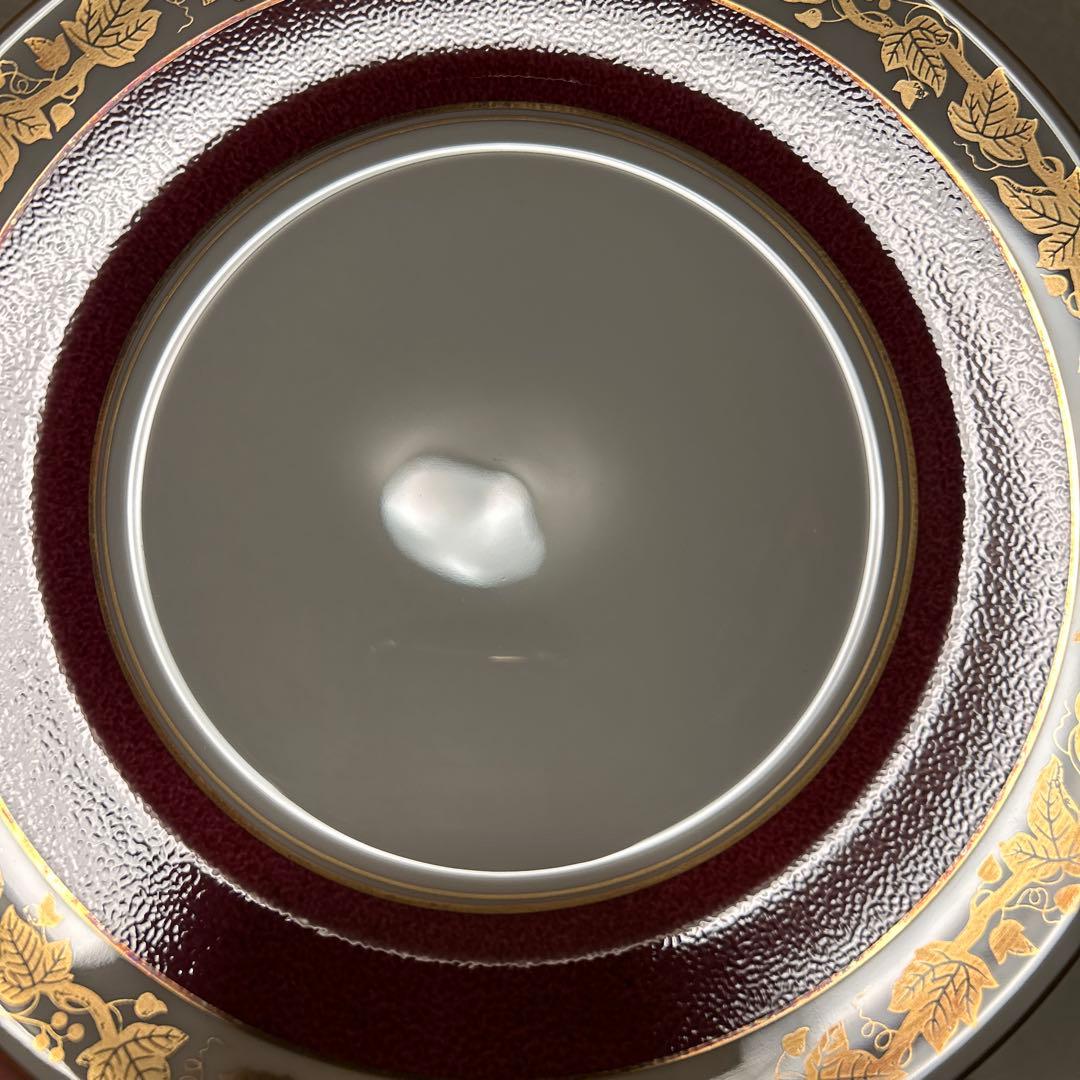 ウェッジウッド　ホワイトホール　パウダールビー　デザートプレート　20.5cm