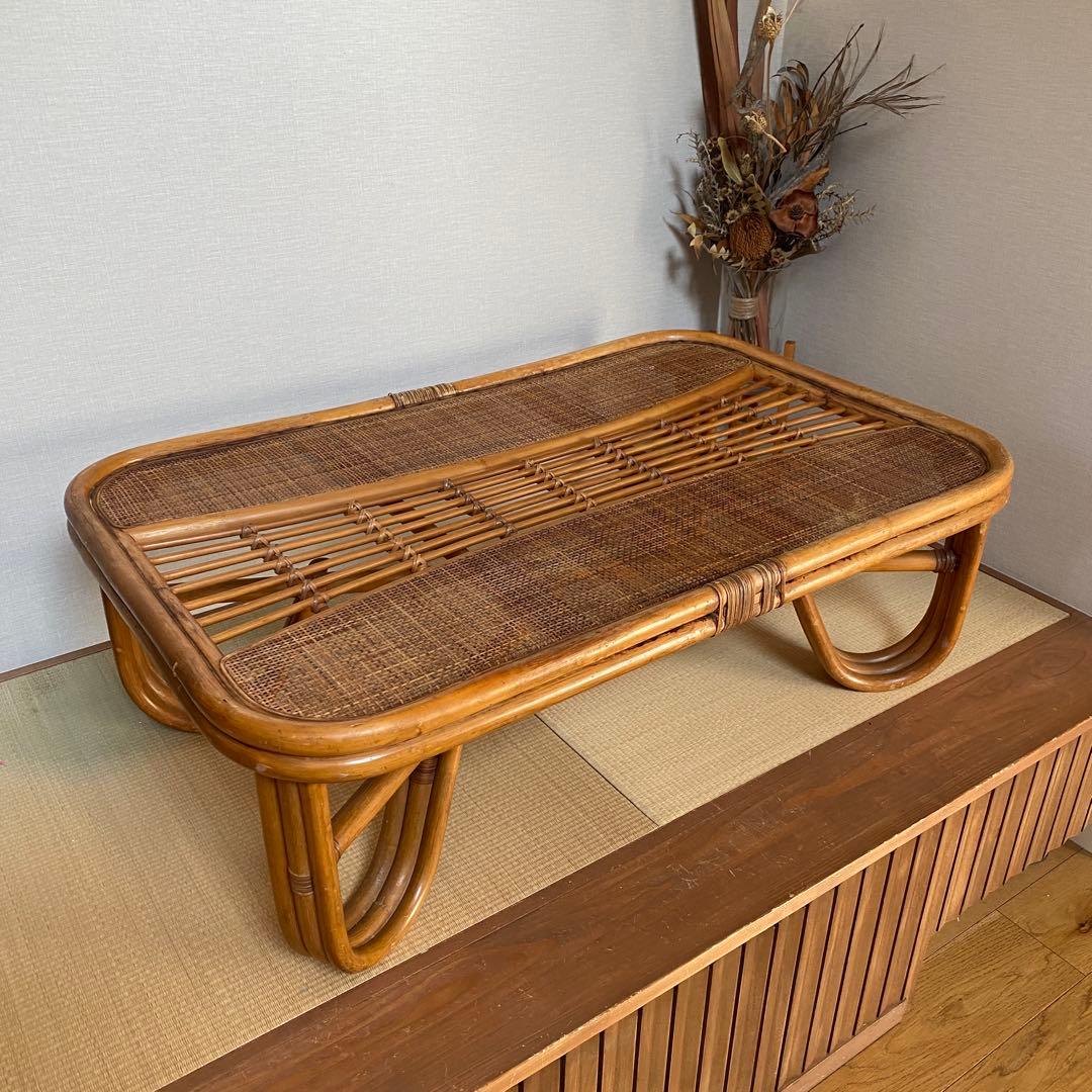 ラタン センターテーブル 籐家具【送料込】
