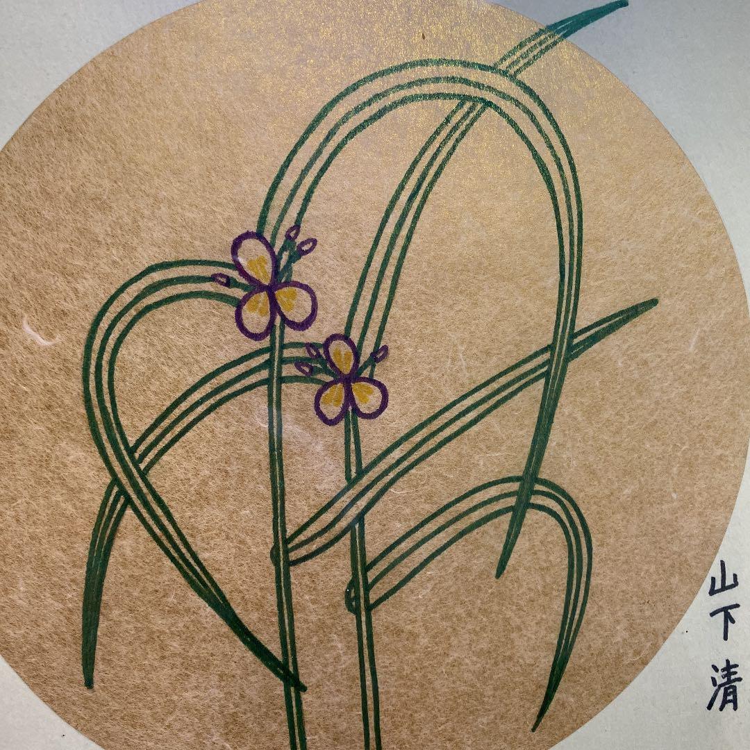 [黄金レア]山下清　つゆ草