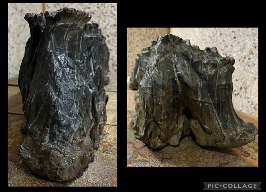 4756 水石 盆栽 大型 紀州古谷石 横63(cm)19.35kg