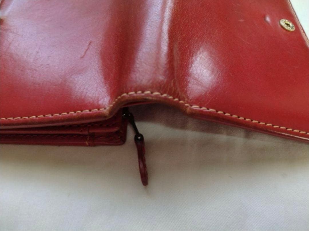 Whitehouse Cox 赤 レザー 長財布