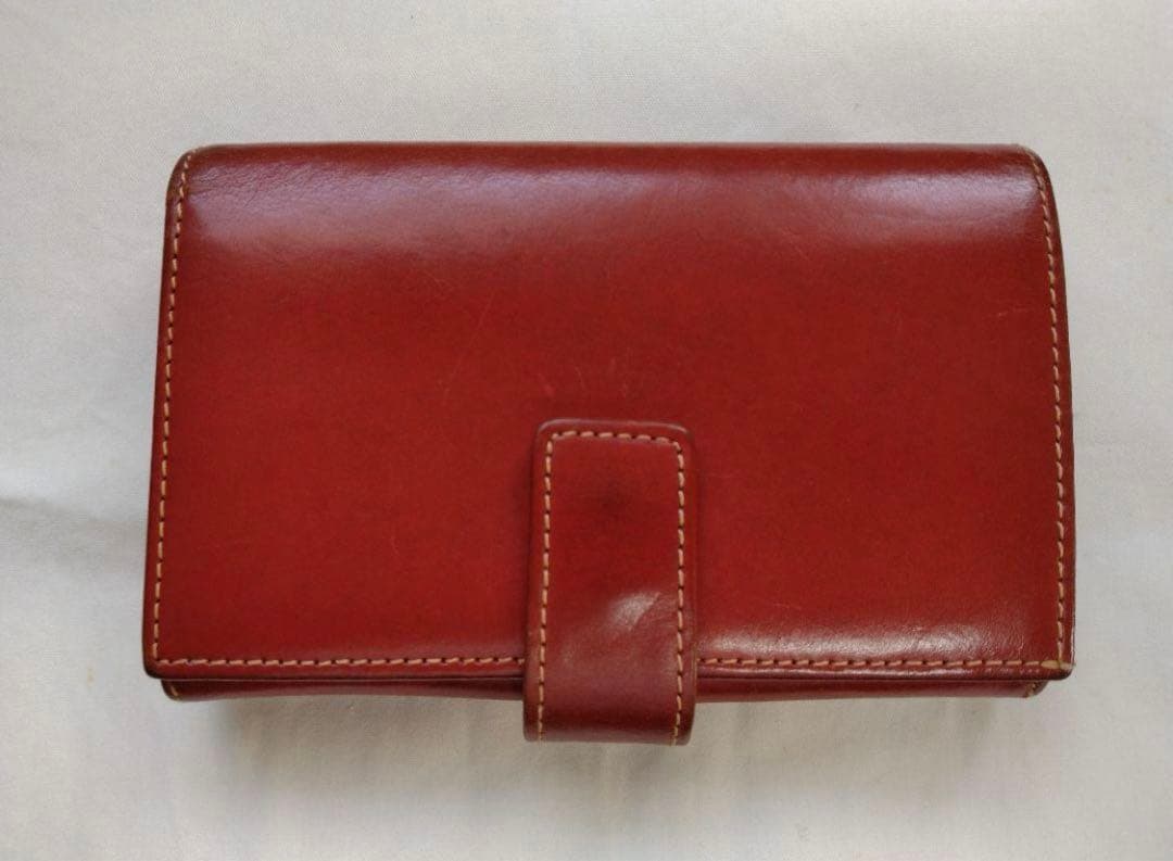 Whitehouse Cox 赤 レザー 長財布