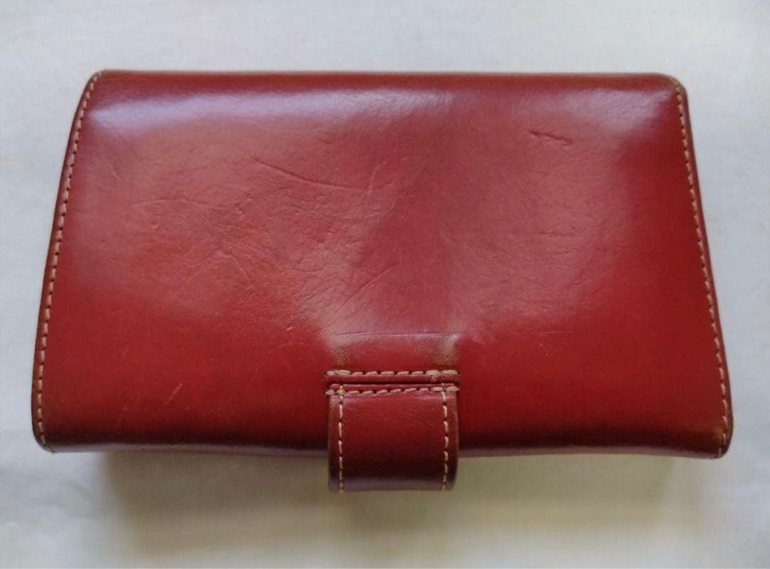 Whitehouse Cox 赤 レザー 長財布