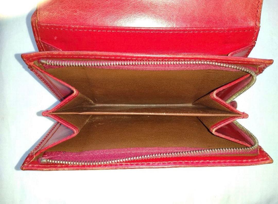 Whitehouse Cox 赤 レザー 長財布