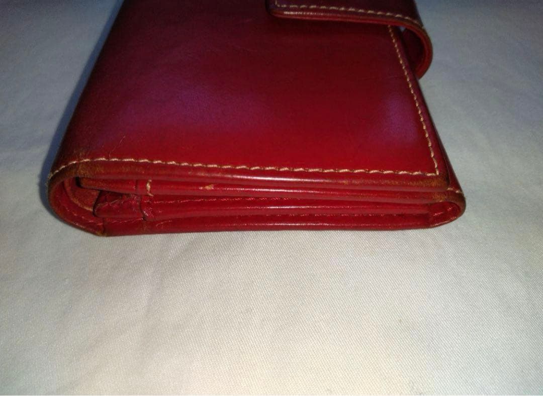 Whitehouse Cox 赤 レザー 長財布