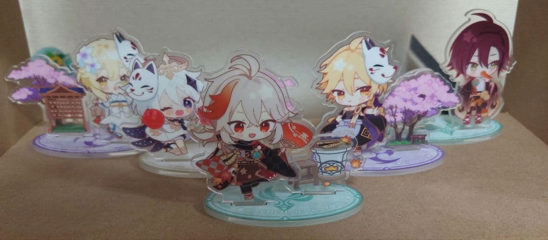 原神 アクスタ スイパラ 稲妻 楓原万葉 雷電将軍 神里綾華など - メルカリ