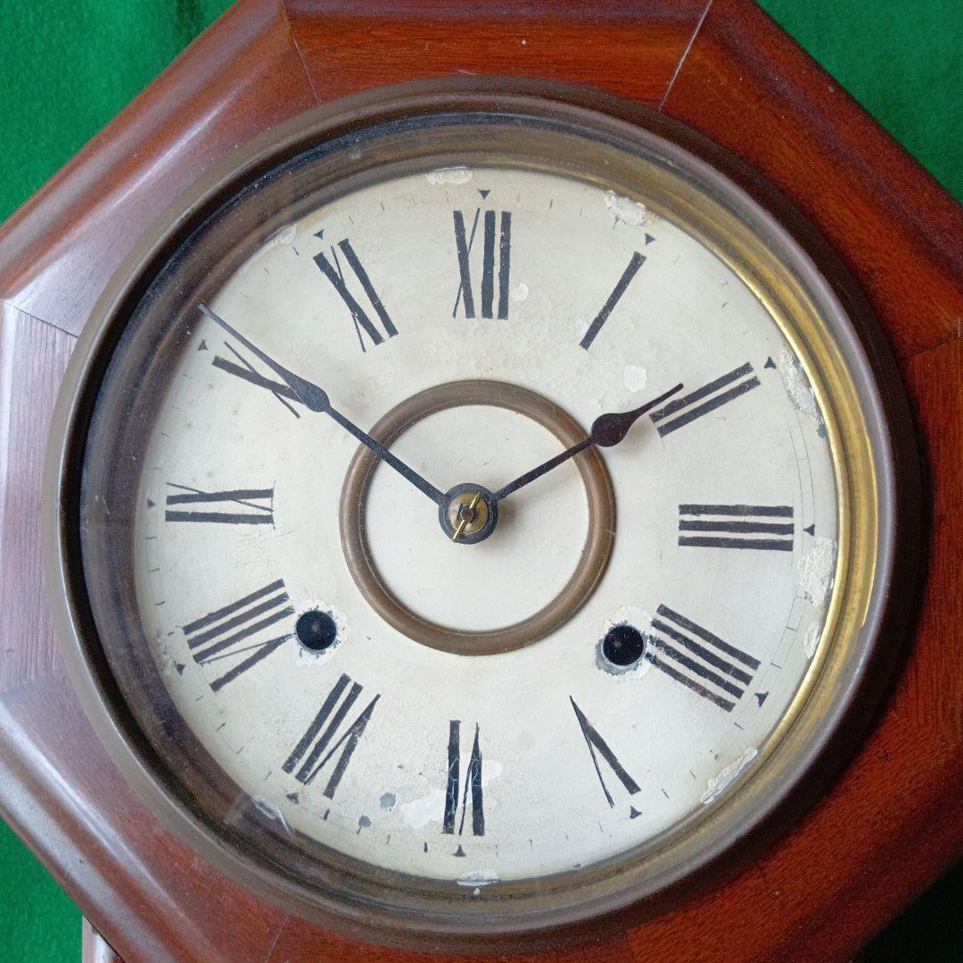 SEIKOSHA 八角形 掛時計 ゴールドメダルモデル