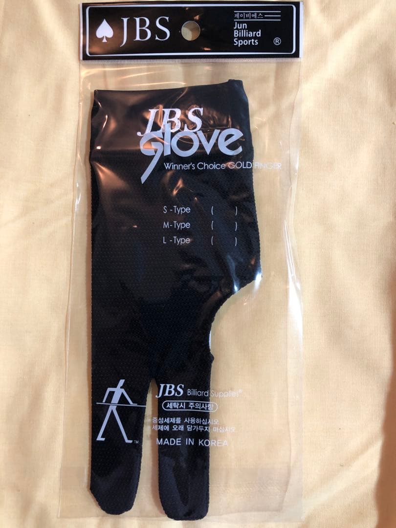 JBS ビリヤードグローブセット S/M/L