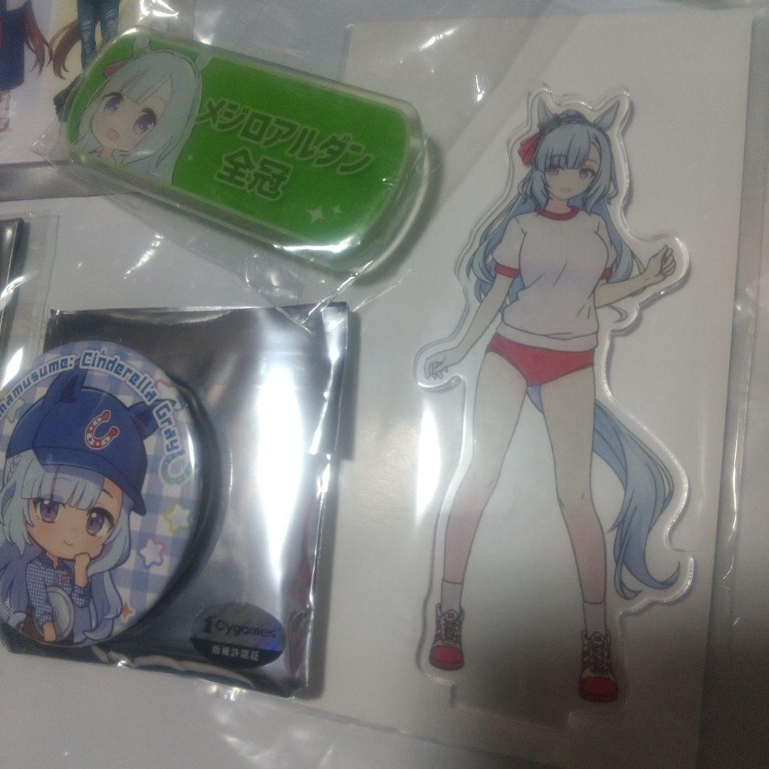 ウマ娘 メジロアルダン マルイ コミケ アクリルスタンド 缶バッジ