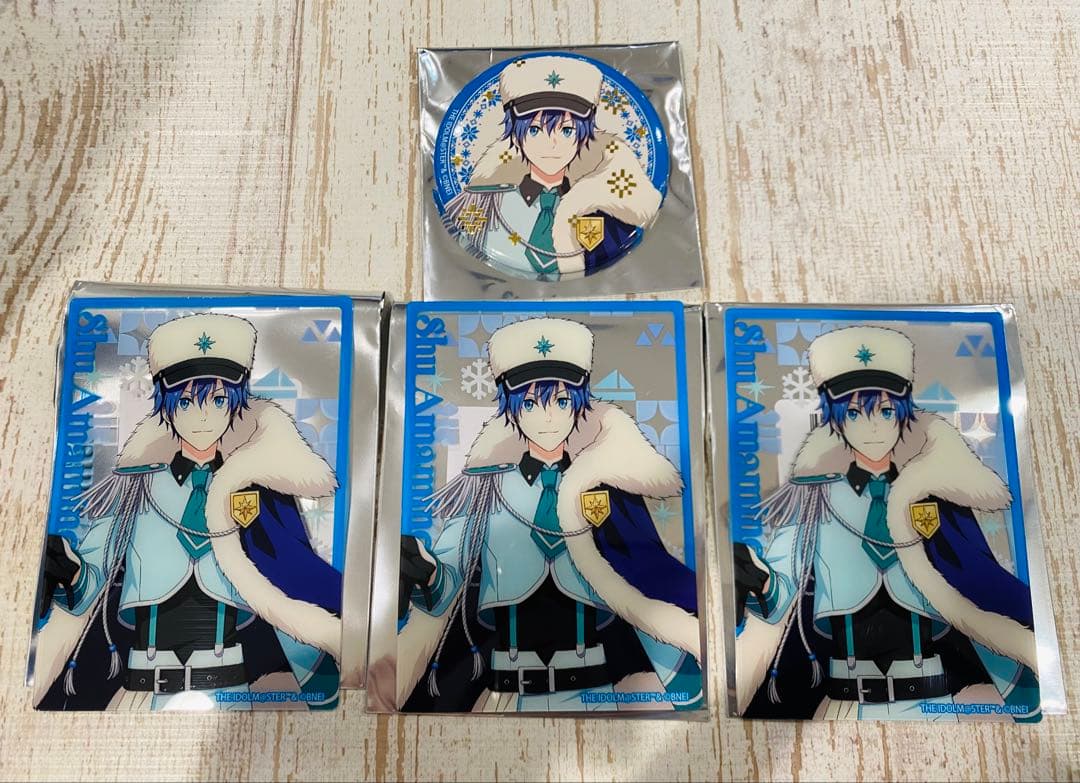 SideM シーパラ 箔押し クリアカード 缶バッジ 天峰秀 - メルカリ