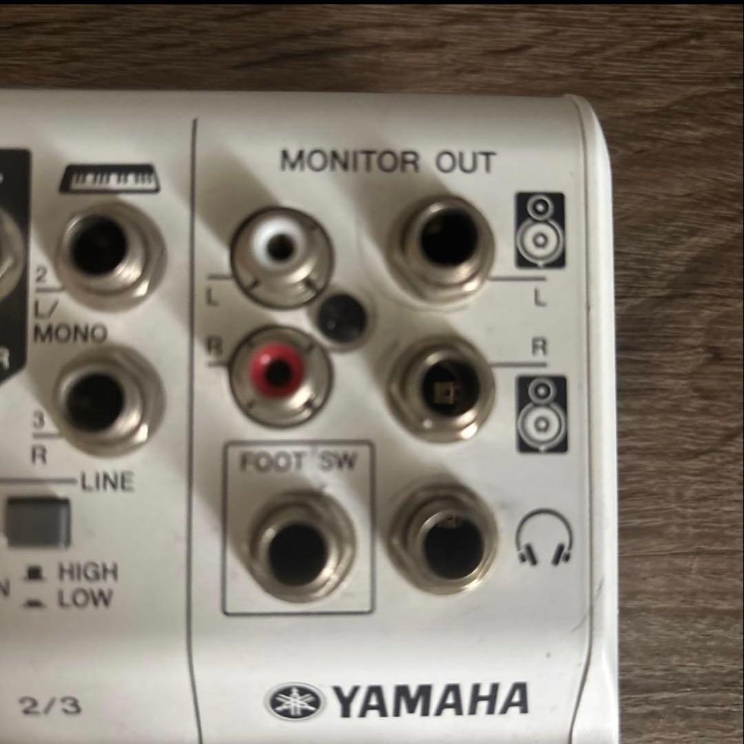 YAMAHA AG03 ミキシングコンソール 箱付き、ケーブル付き