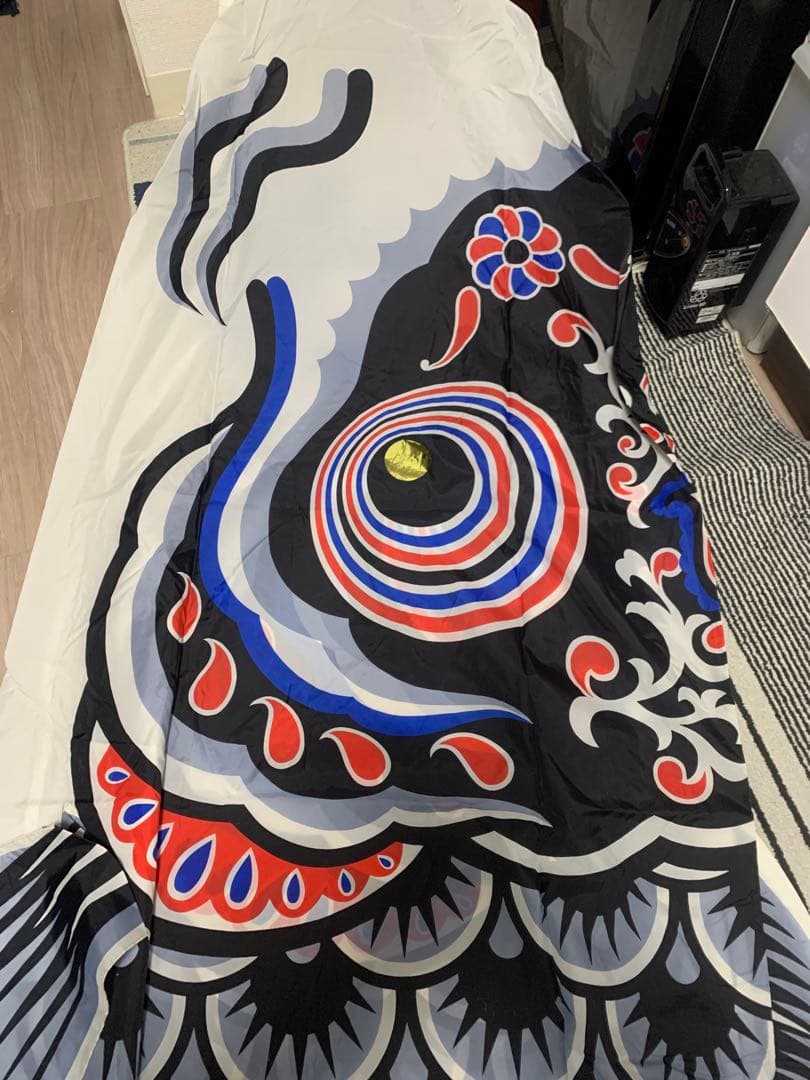 鯉のぼり 5m 日本岐山鯉 黒と赤セット こいのぼり - メルカリ