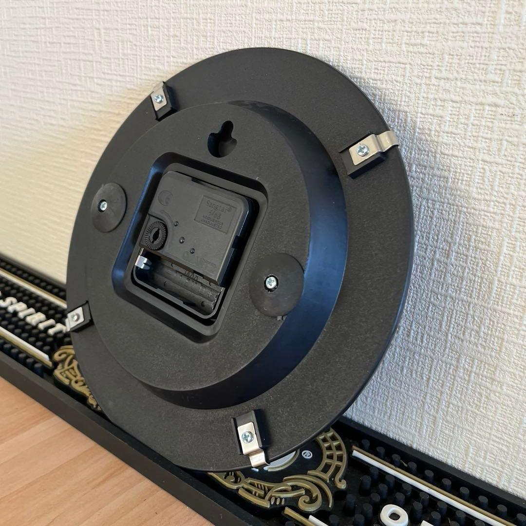 壁掛け時計 ドーム型 商売繁盛 短冊 桜吹雪 ラメ入り デコトラ サロン バス