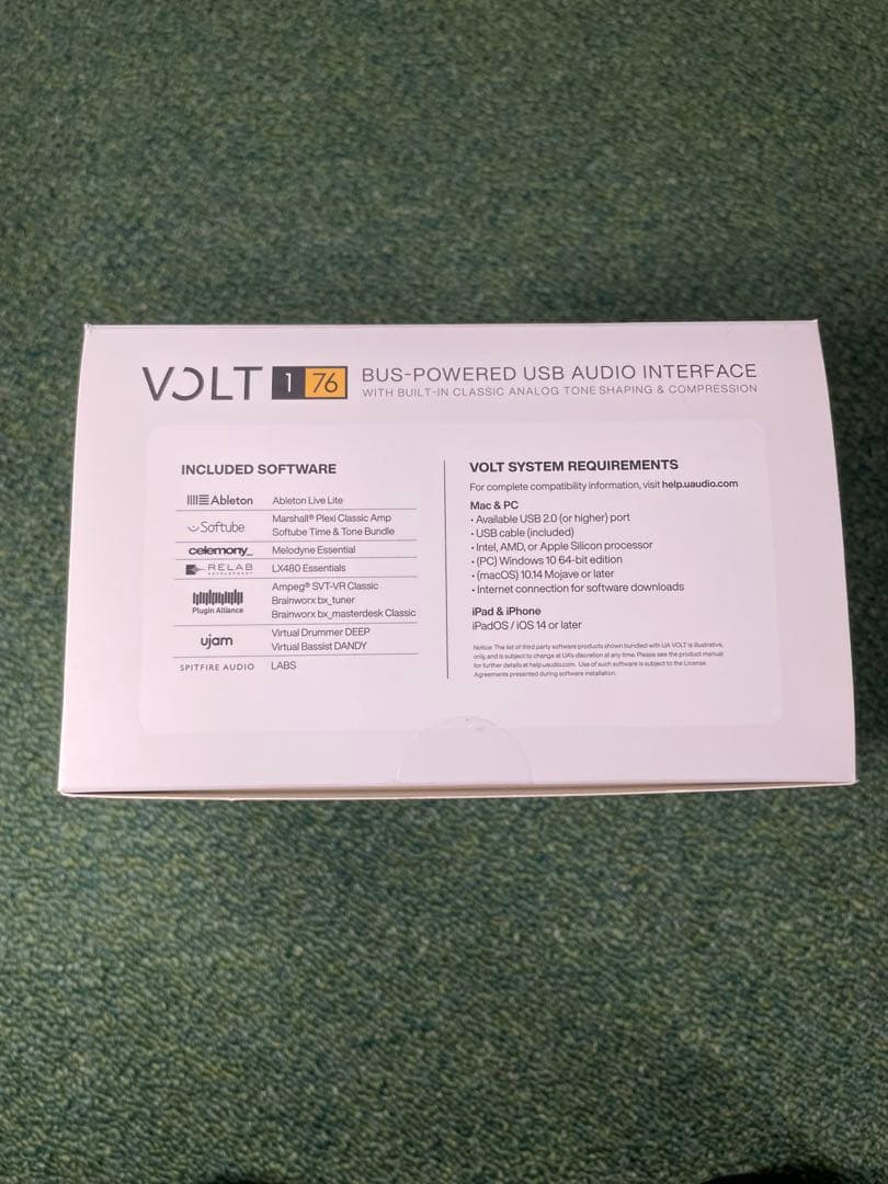 VOLT 1 76 USBオーディオインターフェイス