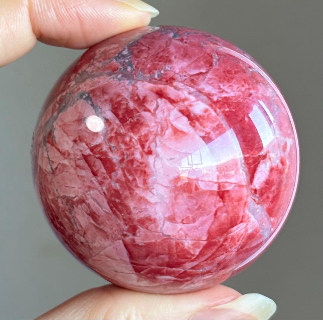 レア　newタイプ　高品質　ピンクジャスパー　スフィア　インカローズ好きにも