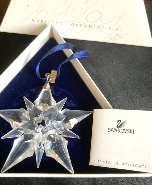 希少❗️新品❗️Swarovski 星オーナメント