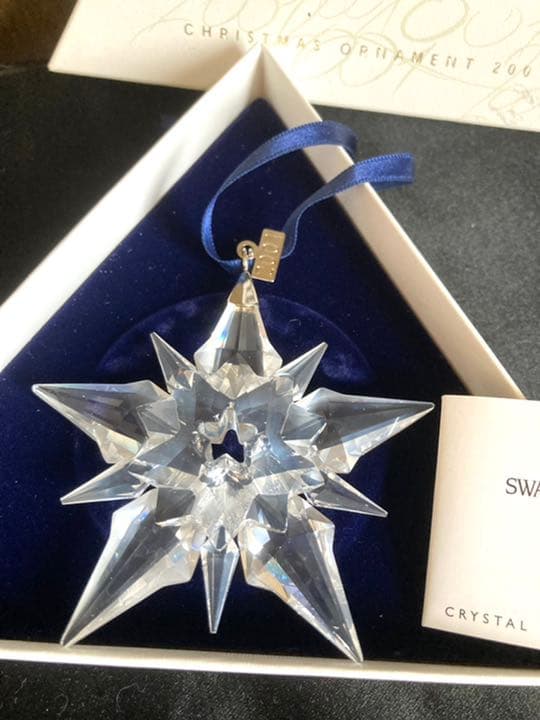 希少❗️新品❗️Swarovski 星オーナメント