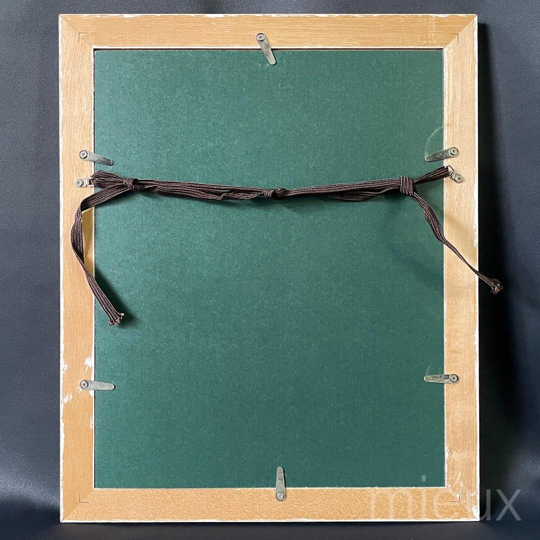 Serge Lassus セルジュラシス「婦人像」リトグラフ サイン 中古 美品