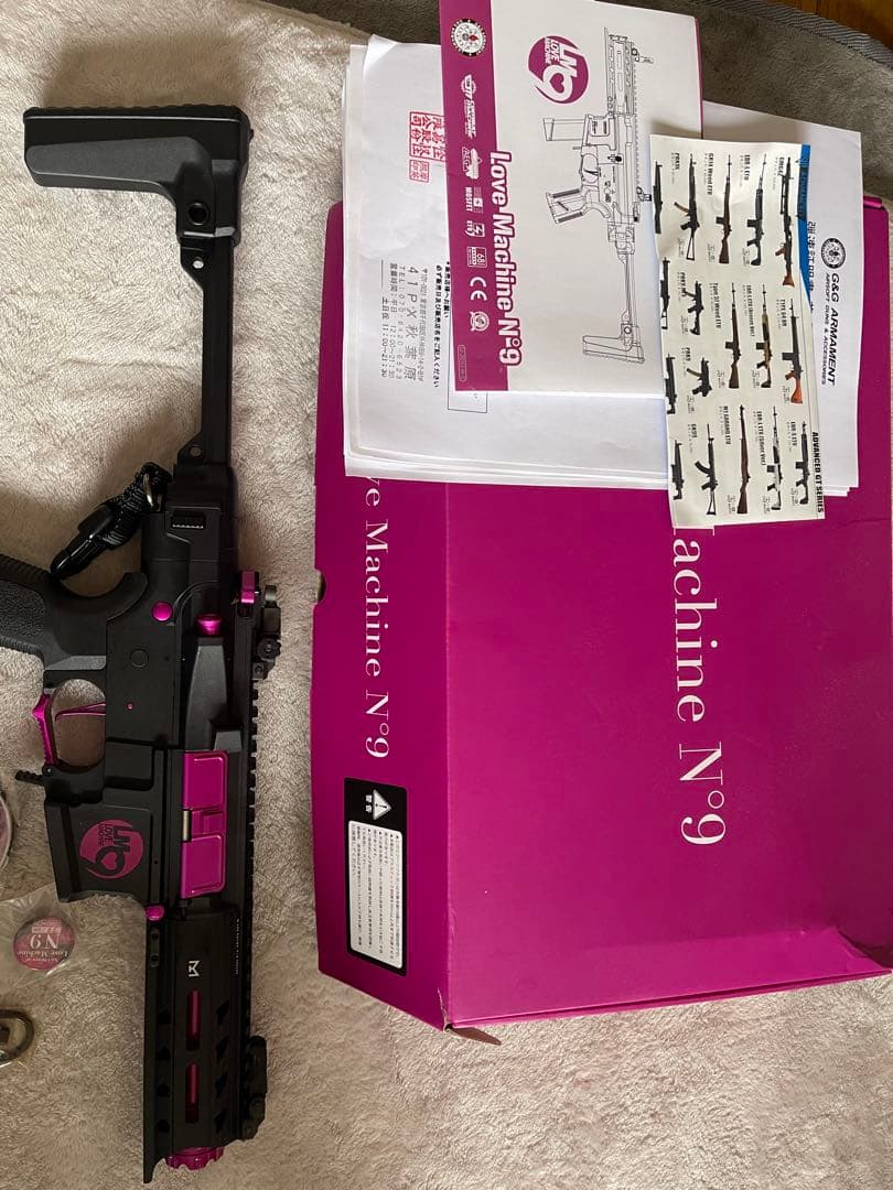 サバゲー 電動ガンLOVE MACHINE N°9 ラブマシーン No9 - メルカリ