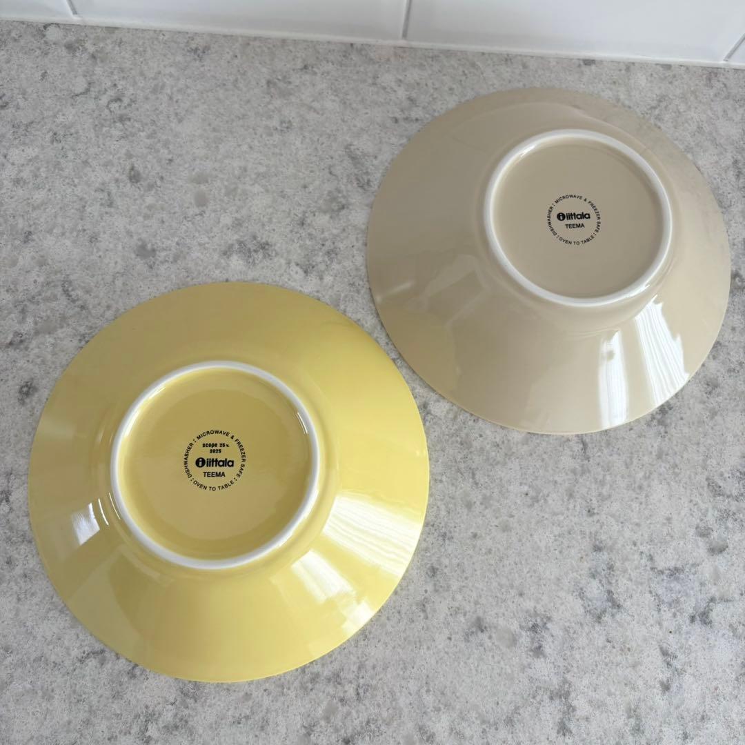 イッタラ☆ティーマ ディーププレート 21cm 2つセット