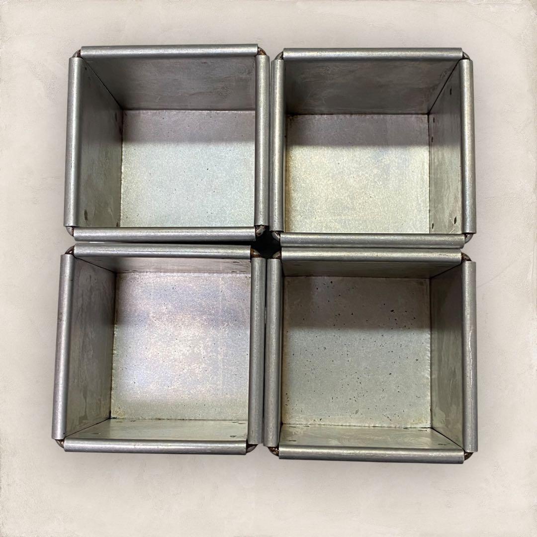 葛飾末廣　パン型　7.5cm　ミニキューブ　食パン型 24個セット