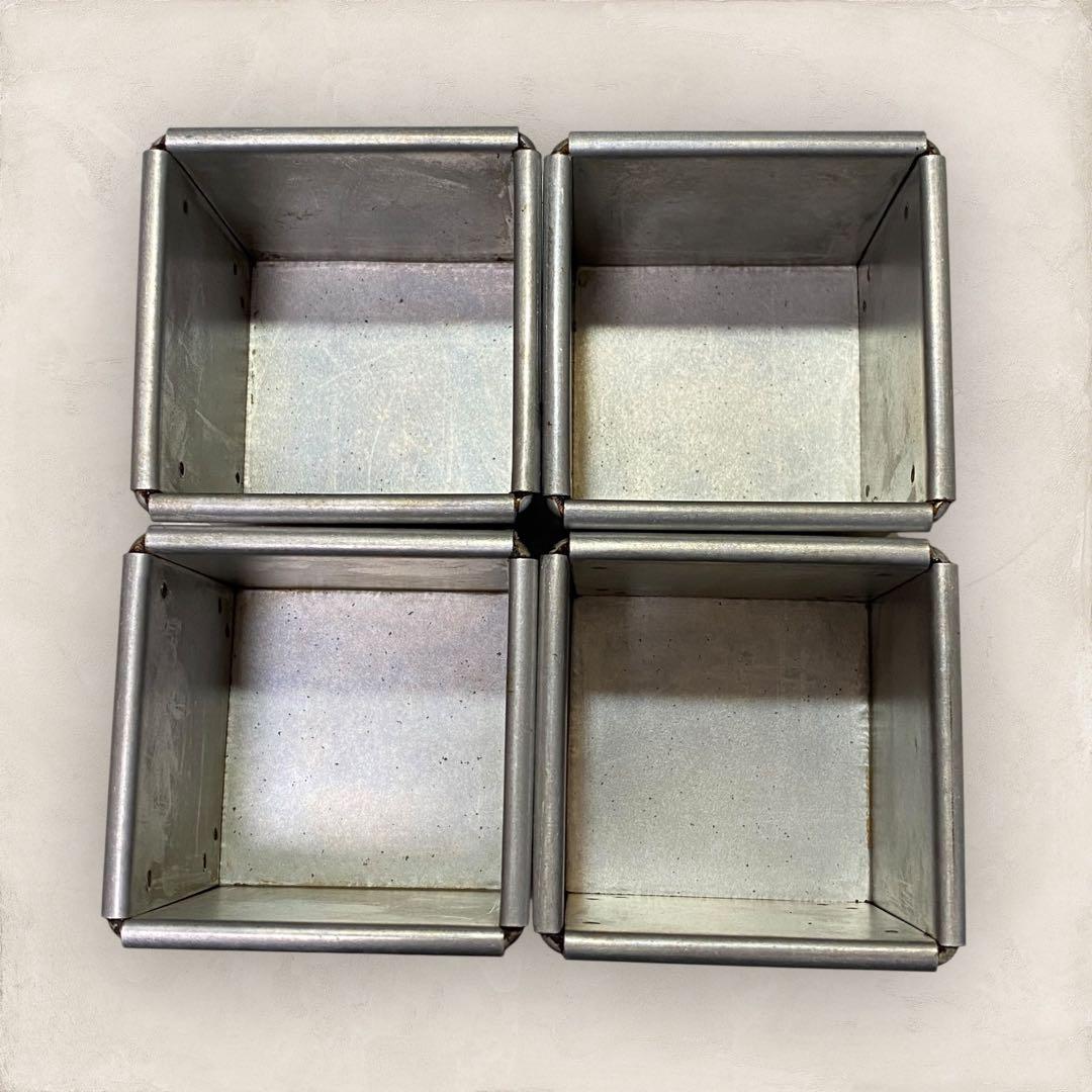 葛飾末廣　パン型　7.5cm　ミニキューブ　食パン型 24個セット