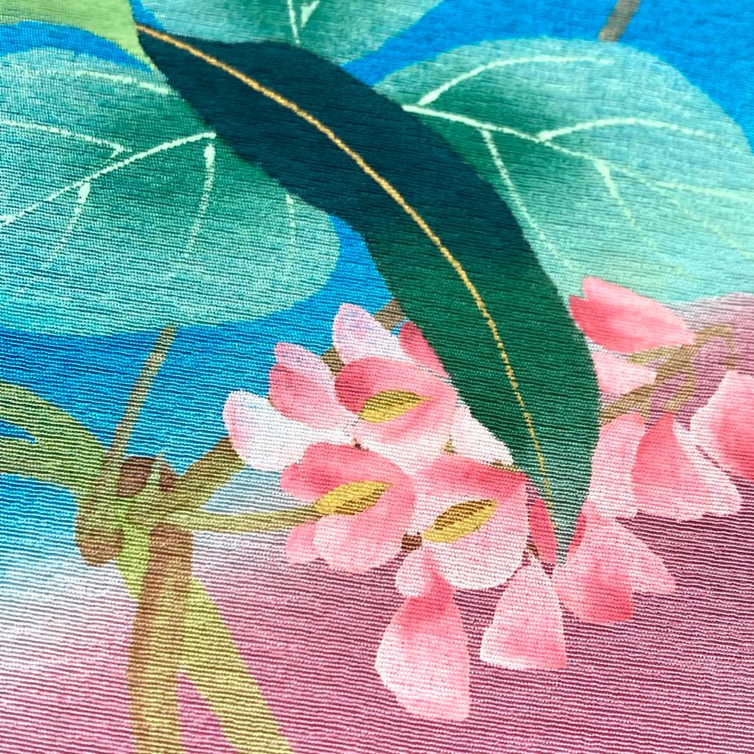 【着物と帯 時流】O24304s◇七五三 7才女の子着物◇手描き友禅百貨店取扱品