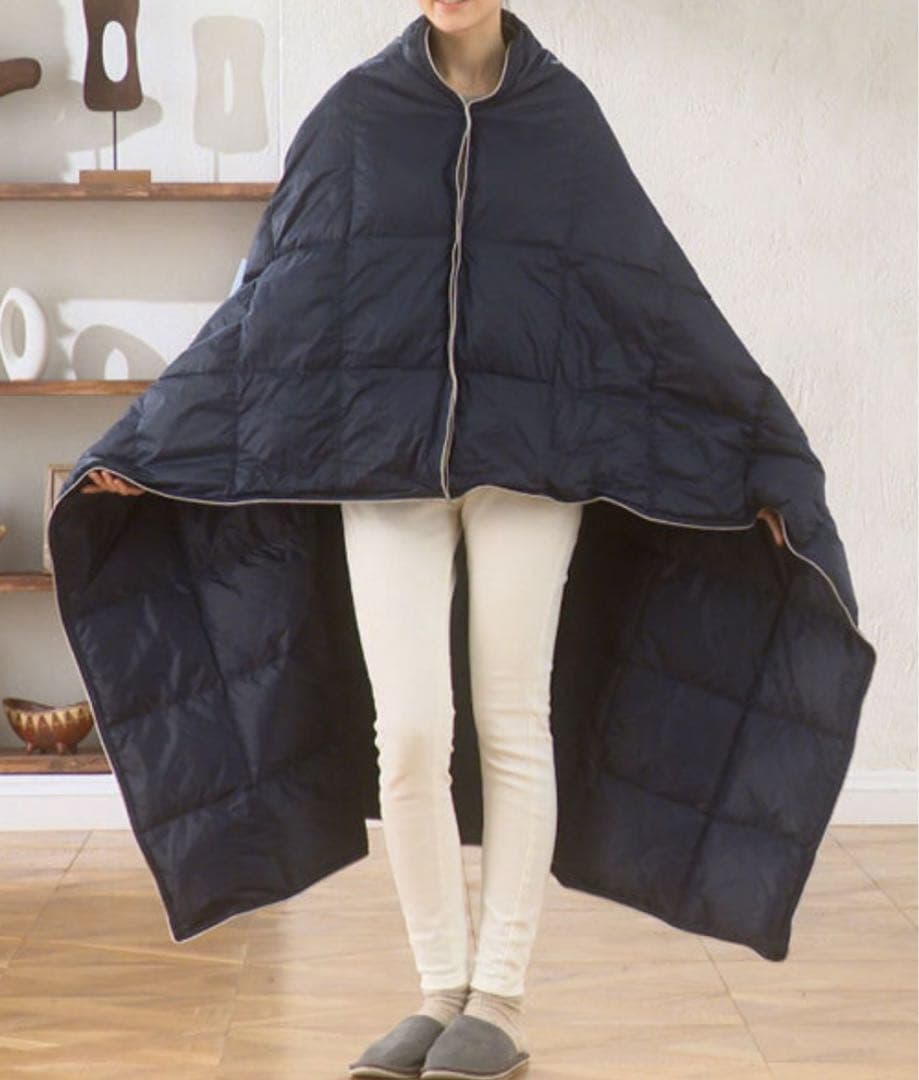 モスコビーリッチダウン 軽い薄いコンパクト防災マルチユースなモバイルダウンキルト