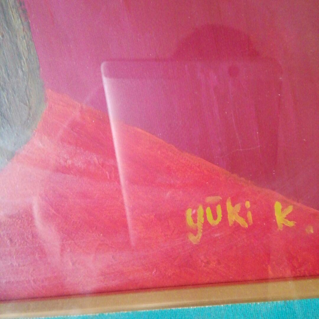 メキシコ　サボテン　現代アート　日本人作家　絵画