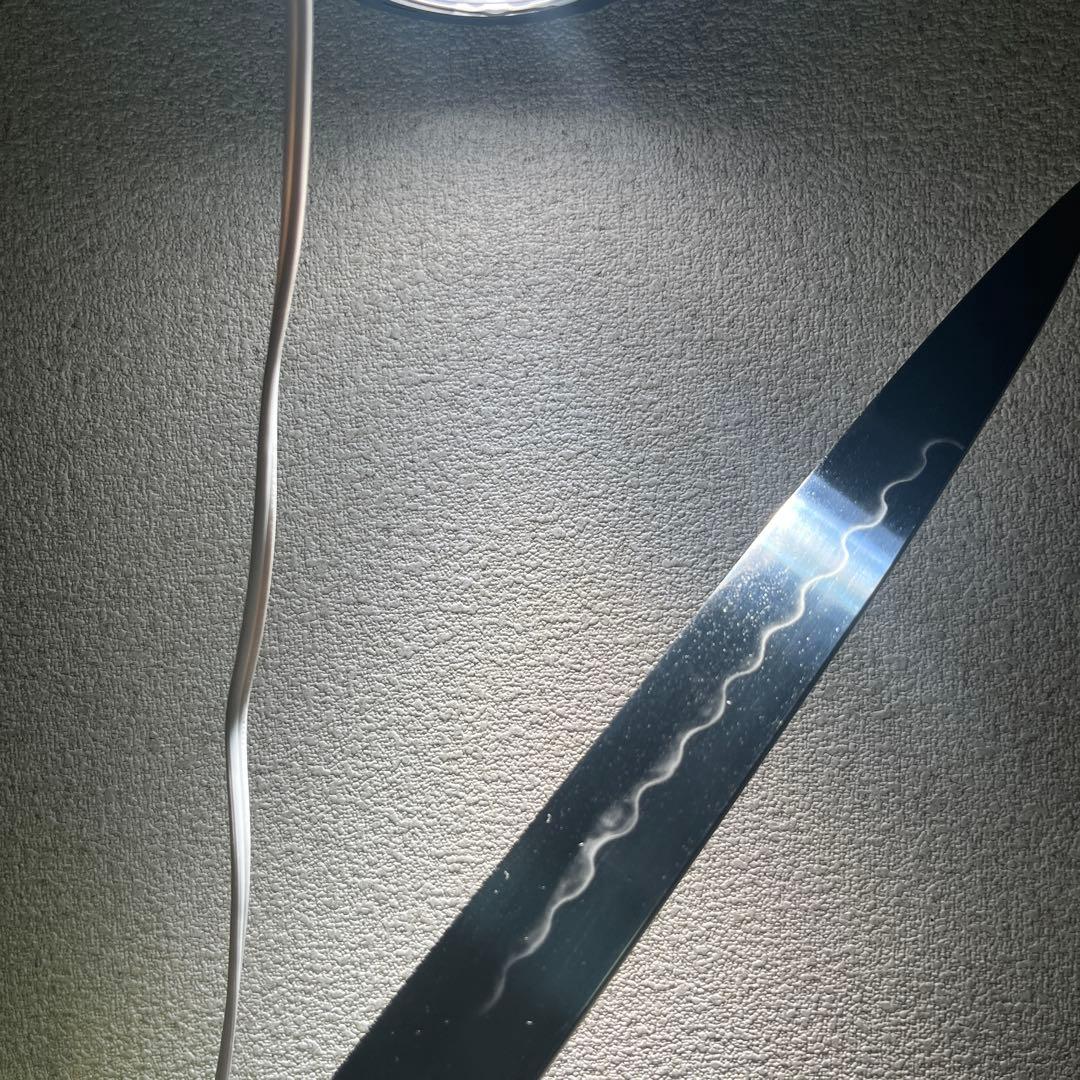 水本焼き 源國行 柳刃包丁 両面刃紋