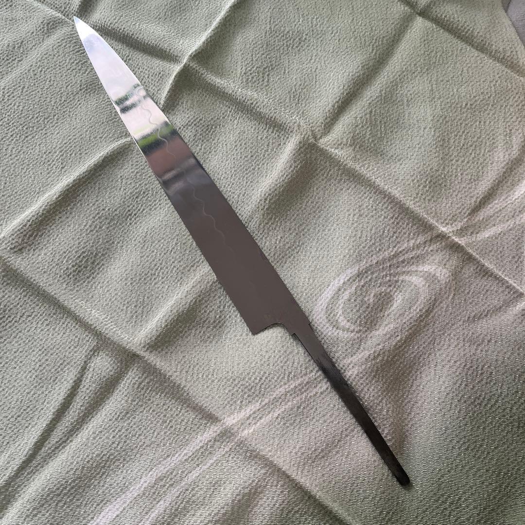 水本焼き 源國行 柳刃包丁 両面刃紋