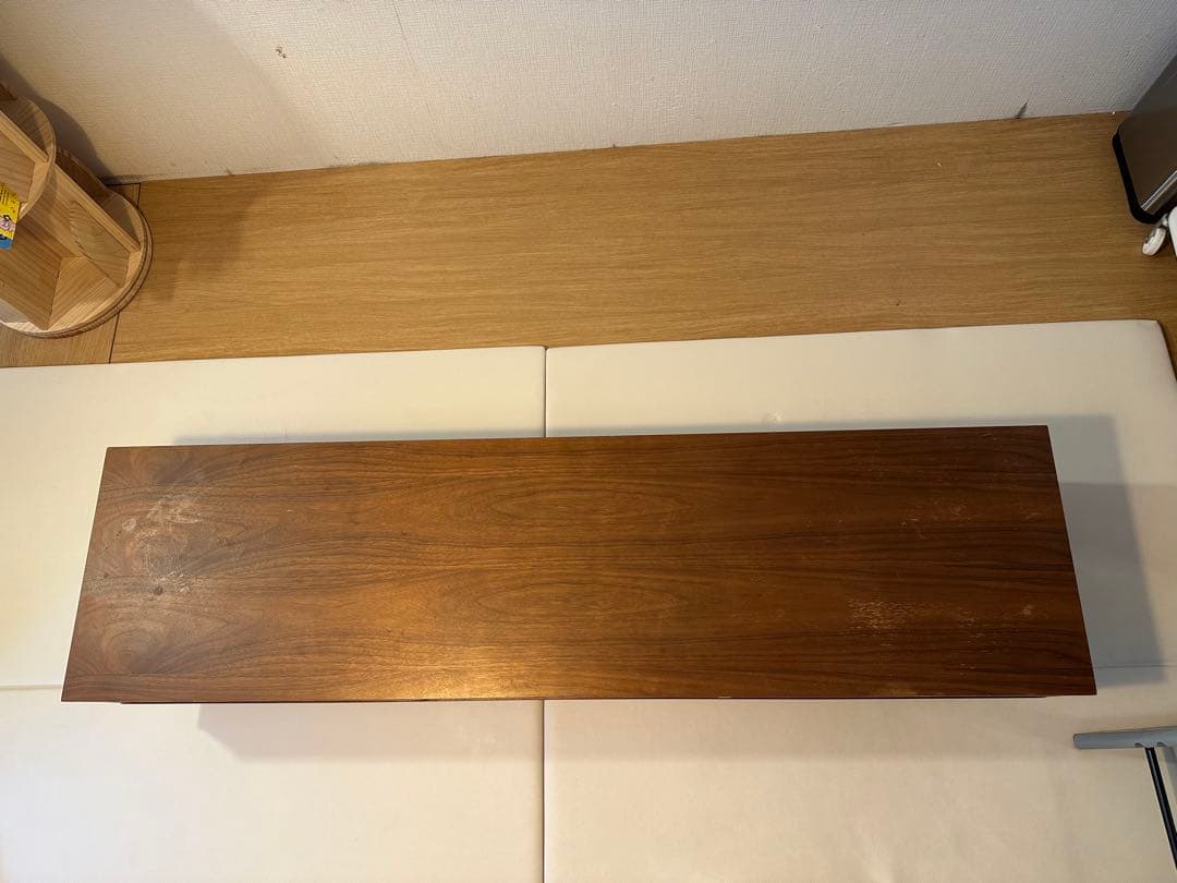 ウッド調テレビ台 オープンシェルフ 3収納