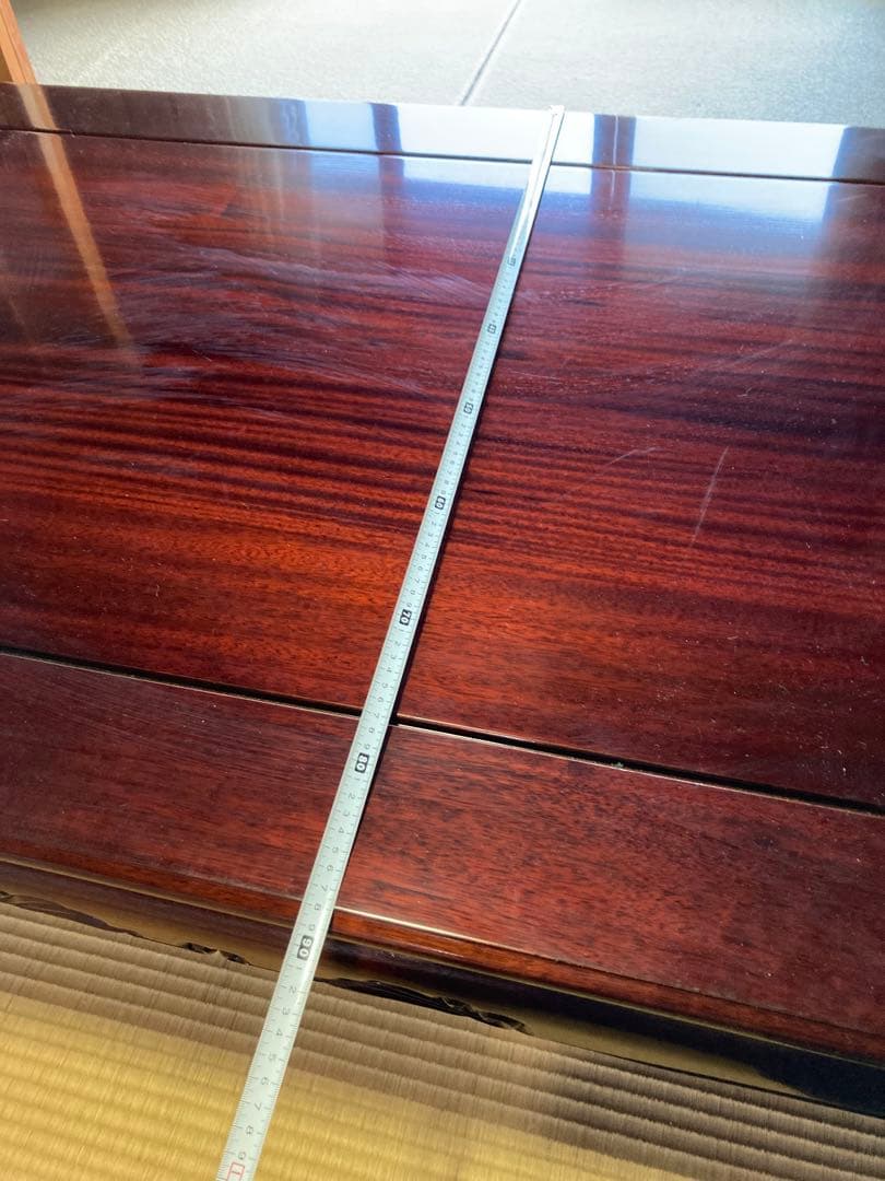 木製座卓 大きめ 伝統的な和風デザイン