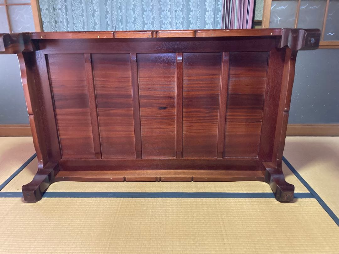 木製座卓 大きめ 伝統的な和風デザイン