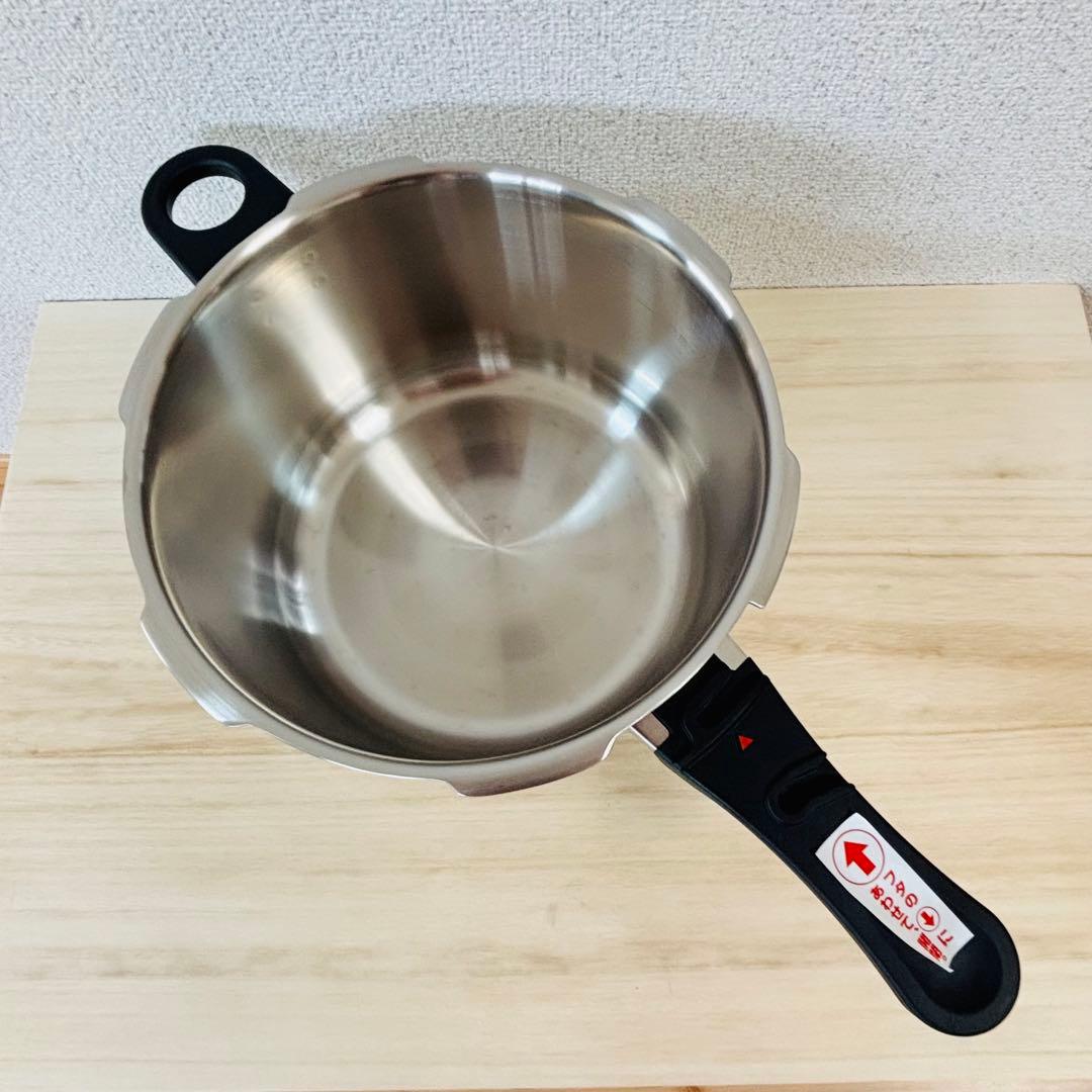 【未使用品】ゼロ活力なべ 圧力鍋 アサヒ軽金属 IH対応 5.5L