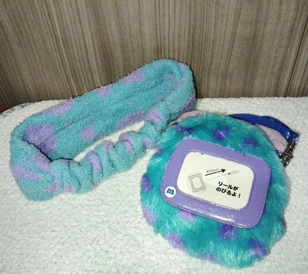 即日発送 ディズニー サリー ヘアバンド パスケース モンスターズ