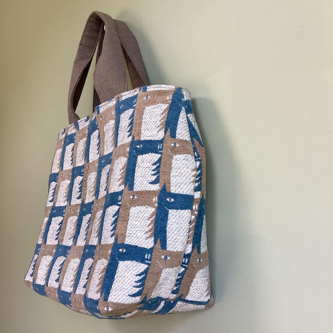 ミナペルホネンthoroughbred トートバッグ　ハンドメイド