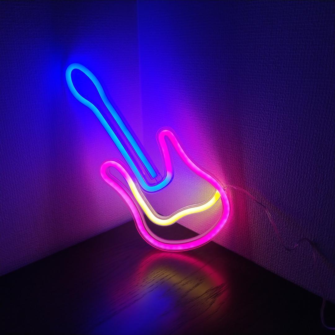 【★超美品＊】ギター ＊ネオンサイン ＊ネオンライト