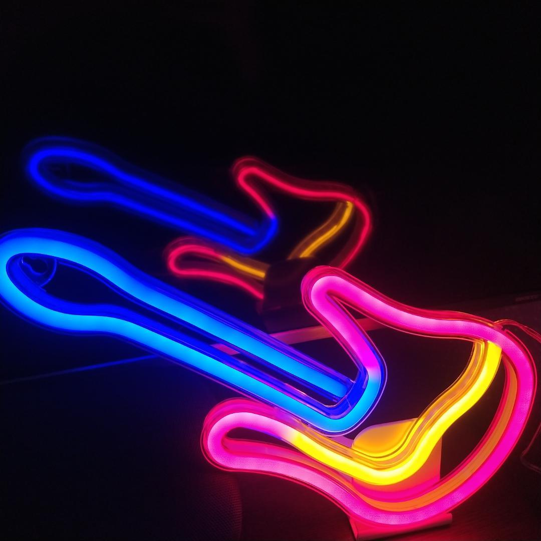 【★超美品＊】ギター ＊ネオンサイン ＊ネオンライト