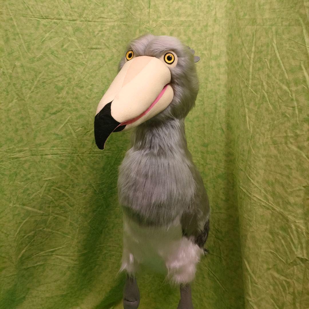 等身大ぬいぐるみ　ハシビロコウ　クチバシソフト