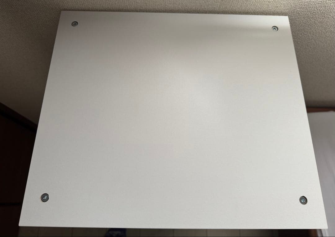 不二貿易 フィギュアケース 3段ホワイト ディスプレイ　ガラスケース　完成品