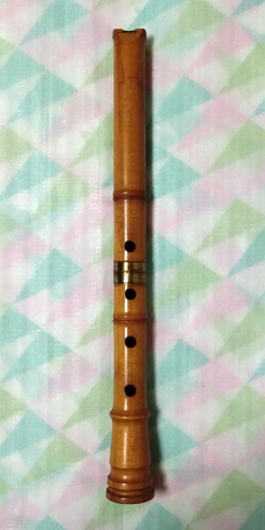 尺八（木管製）　一尺六寸管（48ｃｍ） Amazon | 山本竹細工屋 (YAMAMOTOTAKIZAYIKUYA) 尺六(しゃくろく) 琴