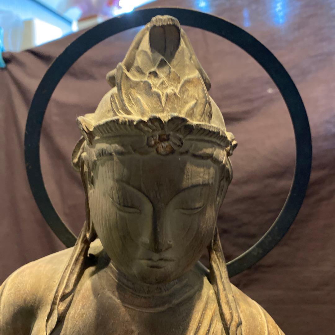 希少】平等院鳳凰堂 国宝模『雲中供養菩薩』置物 仏教美術　超美品　保証書有ります