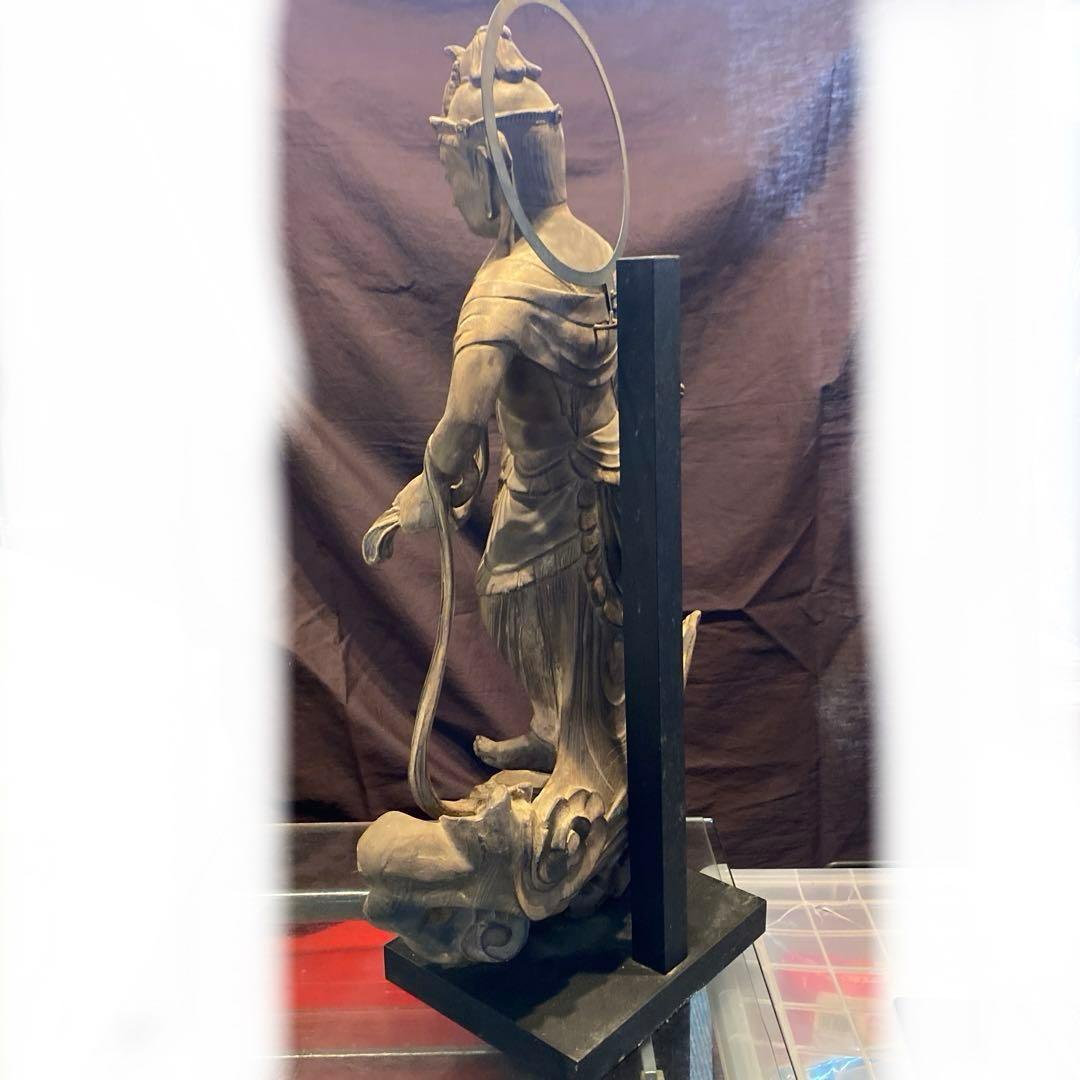 希少】平等院鳳凰堂 国宝模『雲中供養菩薩』置物 仏教美術　超美品　保証書有ります