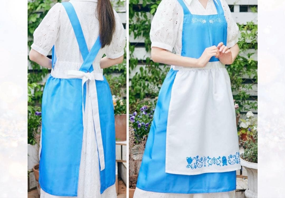 しまむら　ちはる　ディズニー　エプロン　アナ　エルサ　ベル　新品未使用　3点